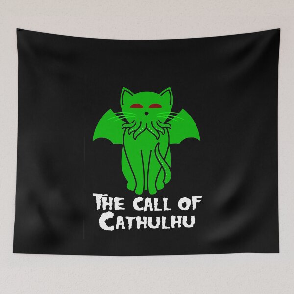 Item preview, The Call of Cathulhu - HP Lovecraft - Literary Horror - Funny Cat Gift designed and sold by jacob-jendrey.