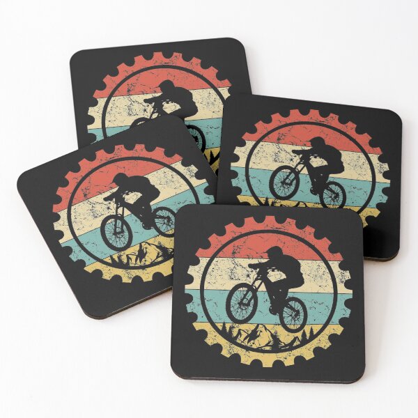 Aperçu de l'œuvre Vélo de montagne équipement rétro Vintage vélo vélo cadeau de cavalier créée et vendue par Nikolanek.