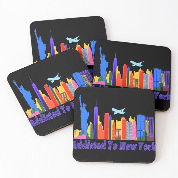 Item preview, Addicted To New York  designed and sold by Shirt  Paradise Art ⭐⭐⭐⭐⭐.