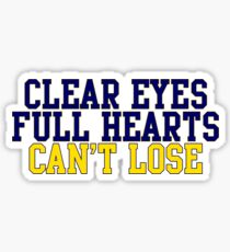 CLEAR EYES!!!!! Sticker