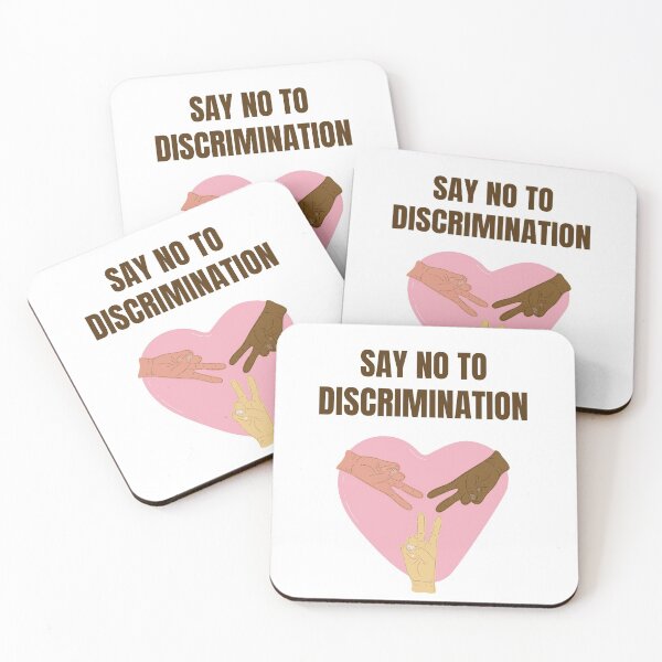 Item preview, Say No To Discrimination designed and sold by RheaRealm.