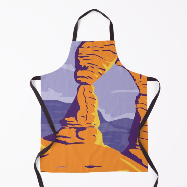 Item preview, WPA Poster of Delicate Arch in Arches National Park, Moab Grand County, Utah designed and sold by JohnLucke.