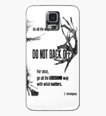 For Whom The Block Tolls Hülle & Skin für Samsung Galaxy