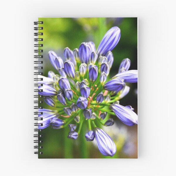 Item preview, Purple flowers  closeup shot with green blur background designed and sold by Artsy Boulevard.