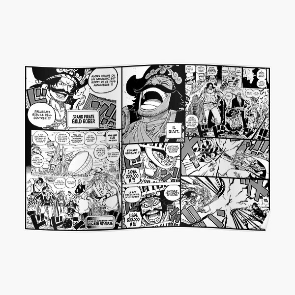 Gold D Roger Posters For Sale Redbubble