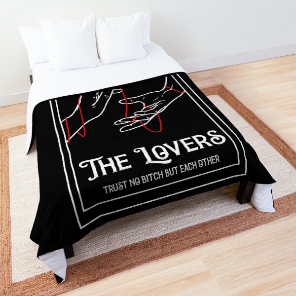 The Lovers Tarot Card Comforter