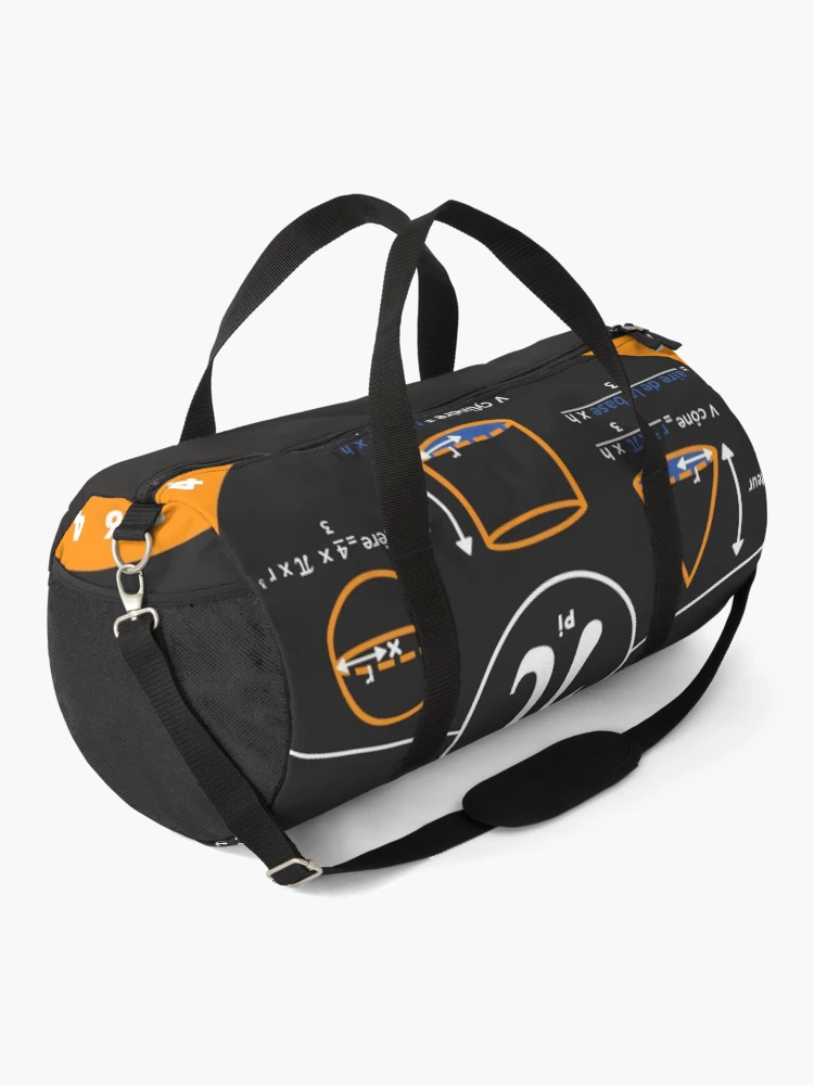 Thumbnail 2 of 3, Duffle Bag, Pi designed and sold by GodsofMath.