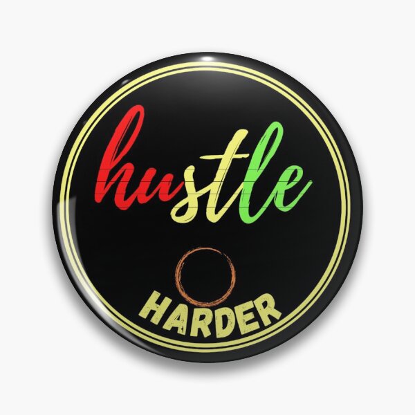 Item preview, hustle harder designed and sold by harry mac.