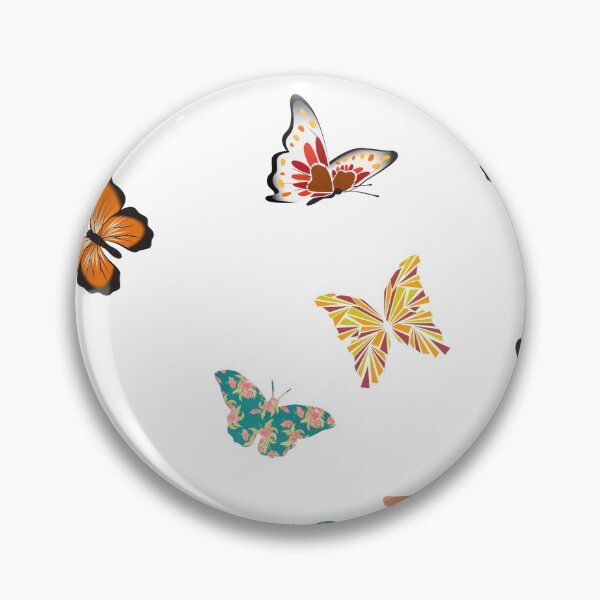 Item preview, Pretty Butterflies Design. Simple butterfly images on white background designed and sold by Artsy Boulevard.