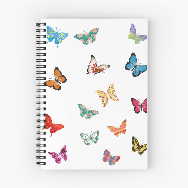 Item preview, Pretty Butterflies Design. Simple butterfly images on white background designed and sold by Artsy Boulevard.