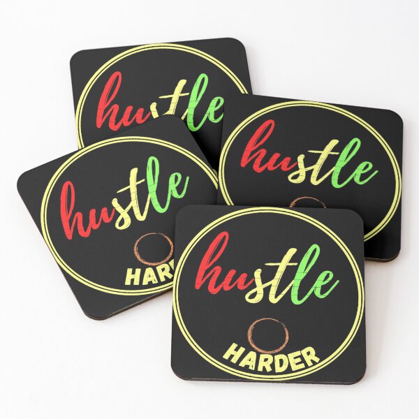 Item preview, hustle harder designed and sold by harry mac.