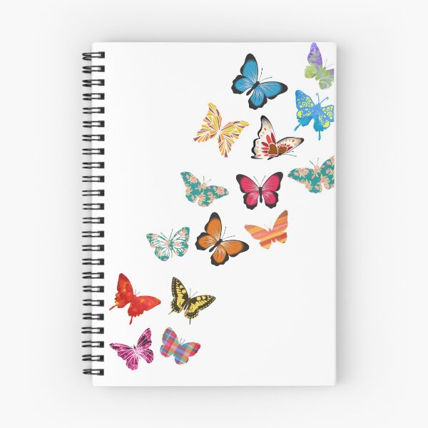 Item preview, Pretty Butterflies Design. Simple butterfly images on white background designed and sold by Artsy Boulevard.