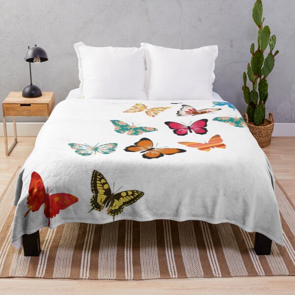 Item preview, Pretty Butterflies Design. Simple butterfly images on white background designed and sold by Artsy Boulevard.