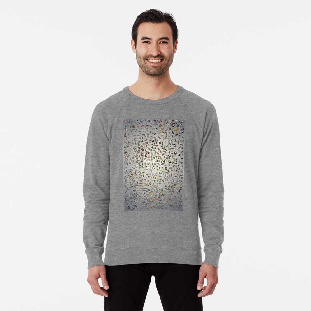 Item preview, Lightweight Sweatshirt designed and sold by EvolutionPoster.
