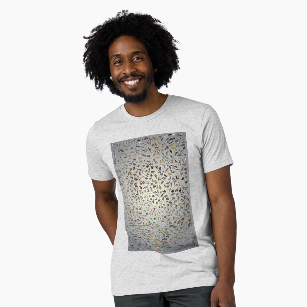 Item preview, Tri-blend T-Shirt designed and sold by EvolutionPoster.