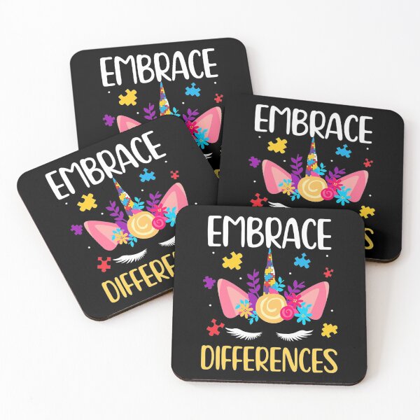 Item preview, Embrace Differences Unicorn Autism Awareness designed and sold by JacquelineEl.