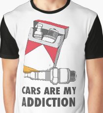 Autos sind meine Sucht Grafik T-Shirt