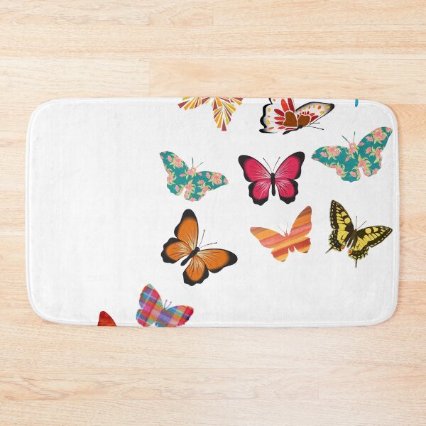Item preview, Pretty Butterflies Design. Simple butterfly images on white background designed and sold by Artsy Boulevard.