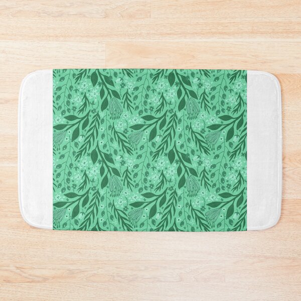 Item preview, green leaves. leaf. nature. wild floral flowers designed and sold by g v.