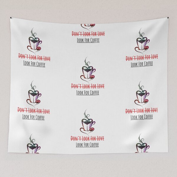 Item preview, No busques el amor, busca el café designed and sold by Caesar-store.