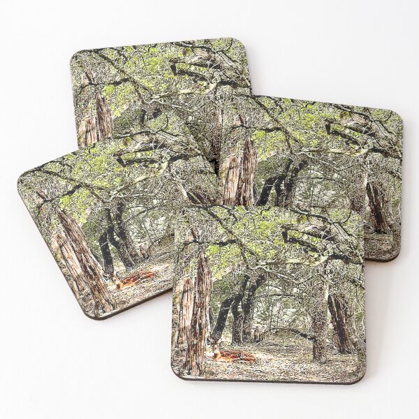 Item preview, Deer in the Woods, Texas designed and sold by MiddleJourney.