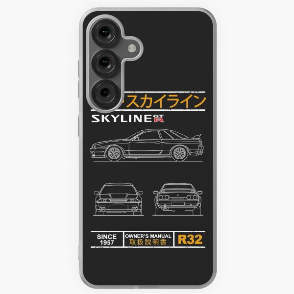 Item preview, Blueprint of the Skyline R32 designed and sold by rogue-design.