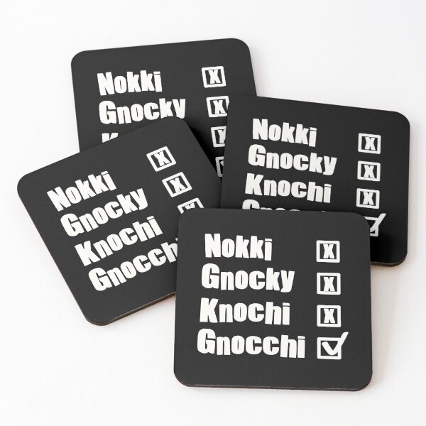 Item preview, Gnocchi Pasta Spelling designed and sold by Funful.