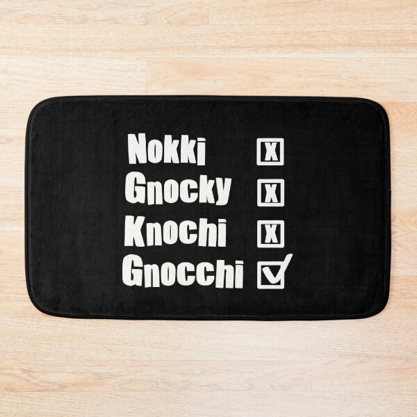 Item preview, Gnocchi Pasta Spelling designed and sold by Funful.