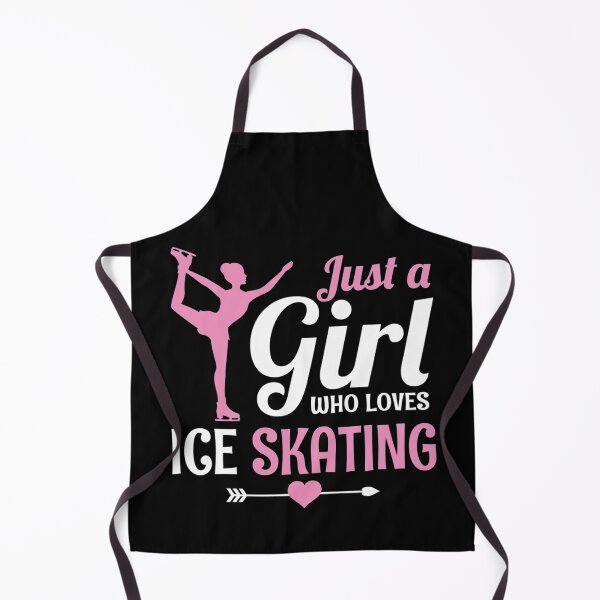 Item preview, Just A Girl Who Loves Ice Skating Figure Skate Skater Gift designed and sold by Nikolanek.