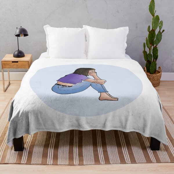 Item preview, thinking girl designed and sold by giuliacreation.