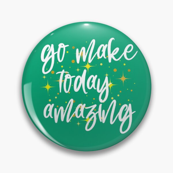 Item preview, Go Make Today Amazing sparkles - Mint designed and sold by Schuva.