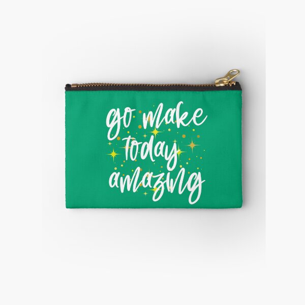 Item preview, Go Make Today Amazing sparkles - Mint designed and sold by Schuva.