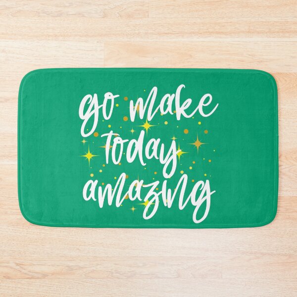 Item preview, Go Make Today Amazing sparkles - Mint designed and sold by Schuva.