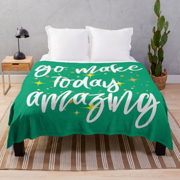 Item preview, Go Make Today Amazing sparkles - Mint designed and sold by Schuva.