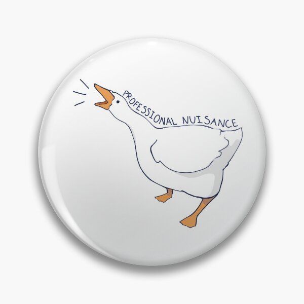 Item preview, goose professional nuisance designed and sold by stickerbugged.