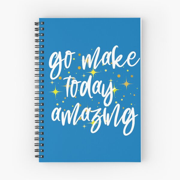Item preview, Go Make Today Amazing sparkles - French Blue designed and sold by Schuva.