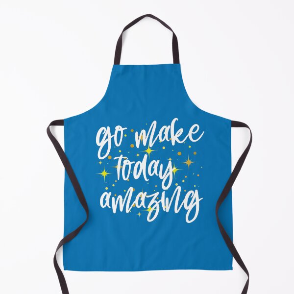 Item preview, Go Make Today Amazing sparkles - French Blue designed and sold by Schuva.
