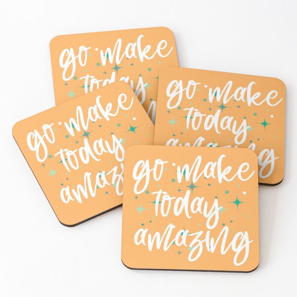 Item preview, Go Make Today Amazing sparkles - Marigold designed and sold by Schuva.