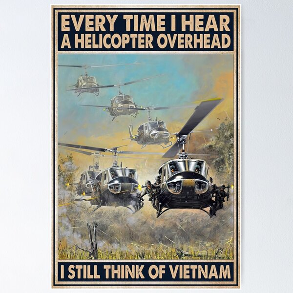 Item preview, Every Time I Hear A Helicopter Over Head I Still Think Of Vietnam designed and sold by hippololocc.