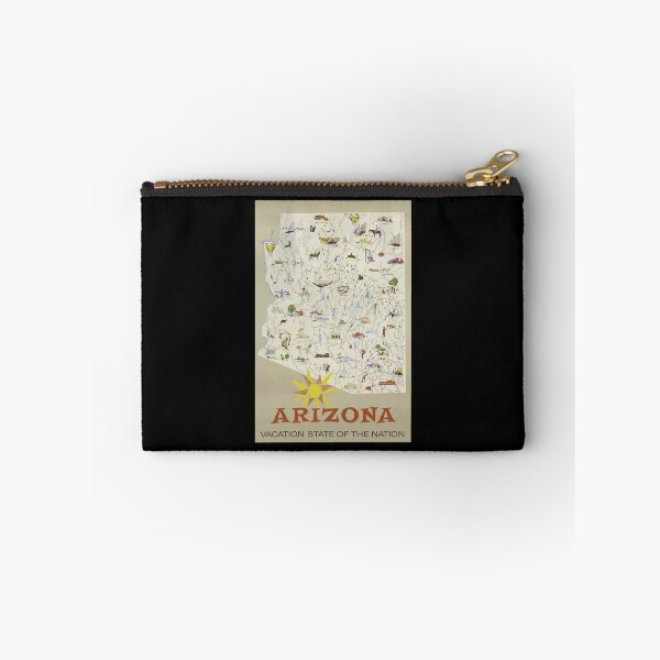 Item preview, Vintage Arizona Tourist Travel Poster designed and sold by RoguePixel.