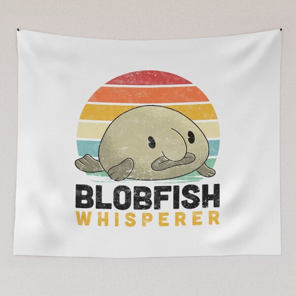 Item preview, Blobfish whisperer ugly fish humor saying designed and sold by madgrfx.