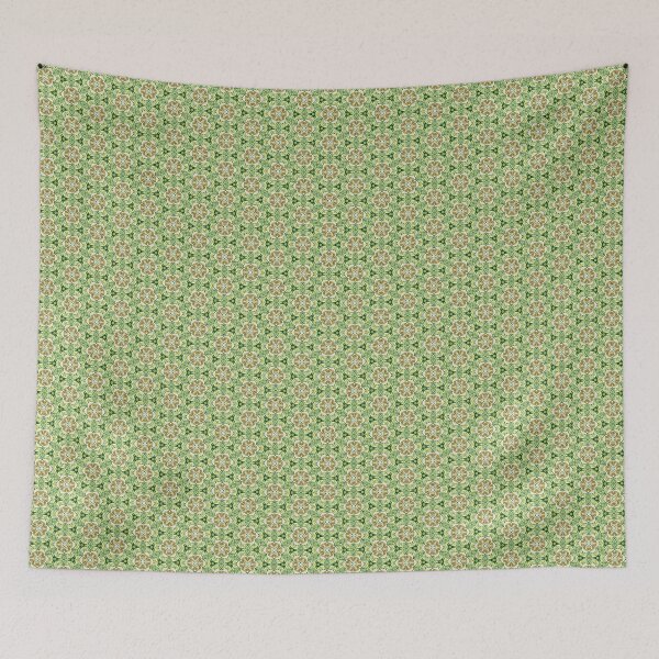 Item preview, Light green floral pattern#1 designed and sold by PatsIsland.
