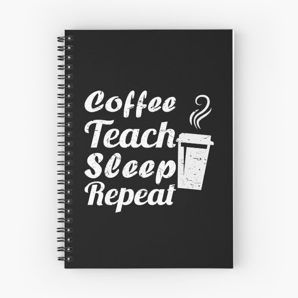 Item preview, Coffee Teach Sleep Repeat Teacher  designed and sold by Trendy Shirt.