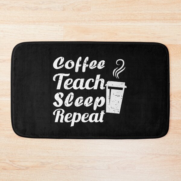 Item preview, Coffee Teach Sleep Repeat Teacher  designed and sold by Trendy Shirt.
