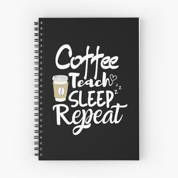 Item preview, Coffee Teach Sleep Repeat Teacher  designed and sold by Trendy Shirt.