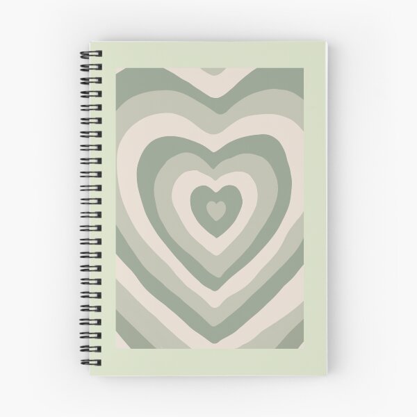Item preview, Sage green hearts  designed and sold by Amelietr.