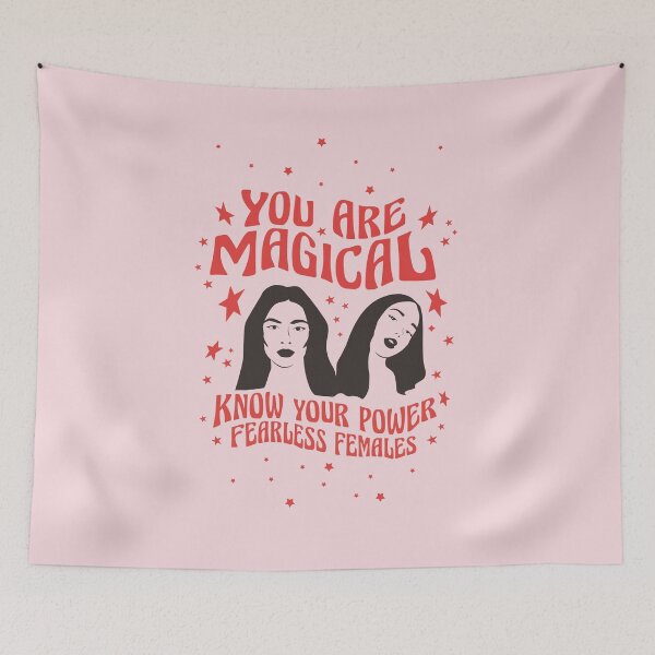 Item preview, You Are Magical feminist artwork designed and sold by DesignedFandom.
