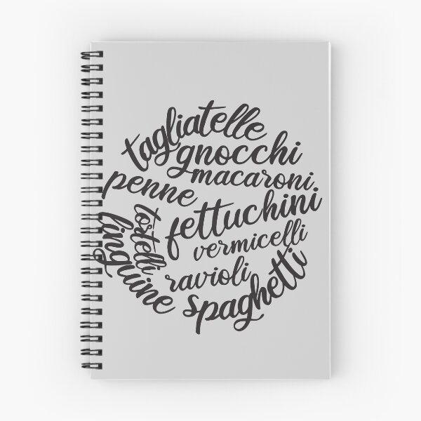 Item preview, Italian Food Types of Pasta  designed and sold by Rhu Creations.