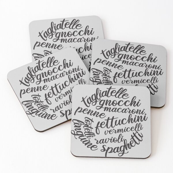 Item preview, Italian Food Types of Pasta  designed and sold by Rhu Creations.