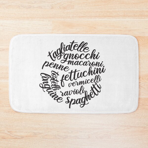 Item preview, Italian Food Types of Pasta  designed and sold by Rhu Creations.